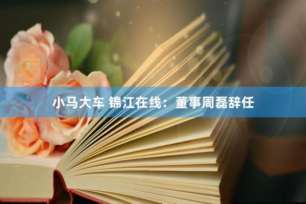 小马大车 锦江在线：董事周磊辞任