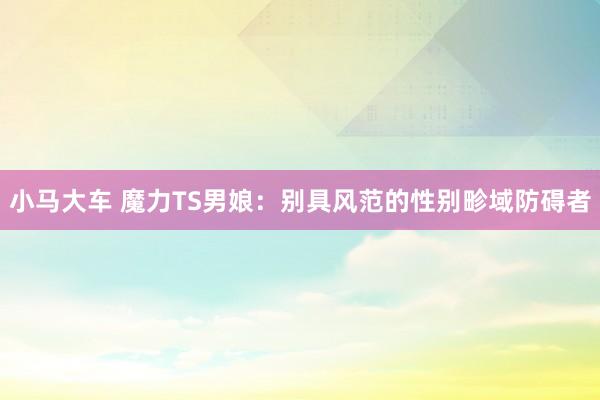 小马大车 魔力TS男娘：别具风范的性别畛域防碍者