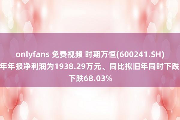 onlyfans 免费视频 时期万恒(600241.SH)：2024年年报净利润为1938.29万元、同比拟旧年同时下跌68.03%