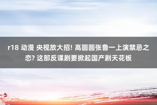 r18 动漫 央视放大招! 高圆圆张鲁一上演禁忌之恋? 这部反谍剧要掀起国产剧天花板